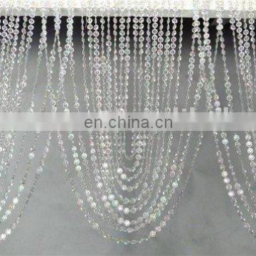 Crystal Swag Valance