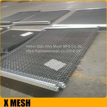 iron crimped wire mesh with edges manufacturer lower price