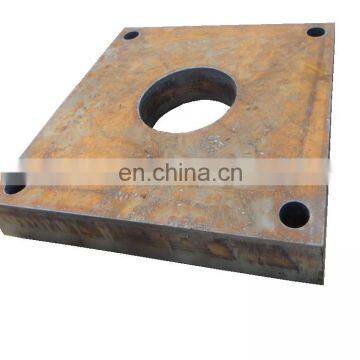 Q345R steel plate cut holes sizes 15mm thickness boiler steel plate precisely cut