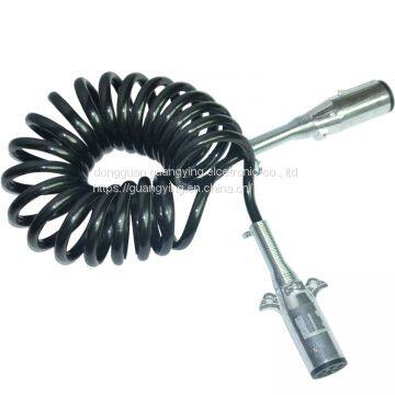 Factory Wholesale 7*0.5mm Waterproof Trailer Cable for Reversing Camera