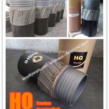 Premium HQ reaming shell, impregnated diamond core drill bits & reamers, exploration drilling, rock coring, geotechnical drilling reaming shells