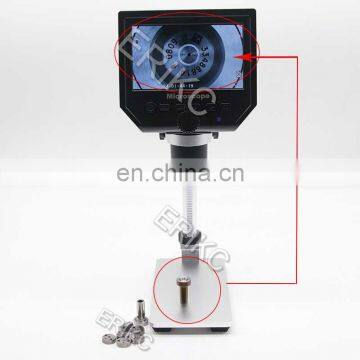 Storage function and industry Digital Stereo Microscope with LCD Screen, folds , changes the angle of the mount