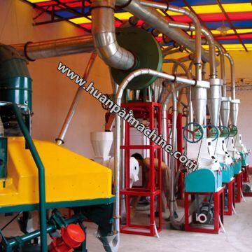 Автоматическая мукомольная машина для кукурузы с производительностью 30 тонн в сутки