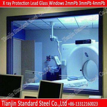 CT DR Room 2mmpb 3mmpb Radiation Shielding Lead Lined Glasss Window