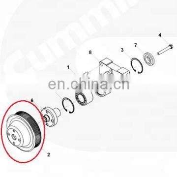 3926855 3926854 3918204 Cummins Engine 6CT Fan Pulley photo-5