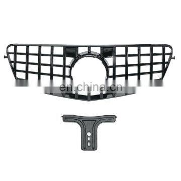 GT R Style Front Grill 10-13 Black for Mercedes-Benz E-Class W212 E200 E300 E350