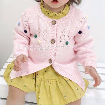 Kids Clothing Knitted Babies Sweater Kids Cardigan for Autumn photo-4