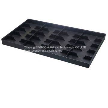 Electronic Factory Industrial Anti-static Plastic PCB Storage Esd Tray photo-3
