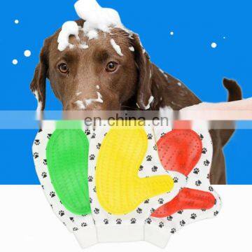 Superior Rubber Pets Fur Remover Gloves Pets Hair Massage Brush Cat Gloves Dog Hair Cleaning Gloves photo-3