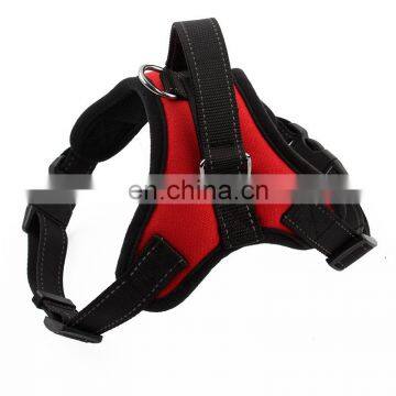 High Quality Adjustable Nylon Training Custom Cotton Printed Soft Pet Dog Harness