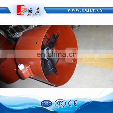 Factory supply Mining axial flow fan for 400V 50Hz 3 phase local ventilation