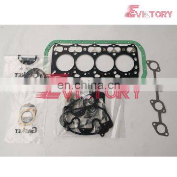 For Isuzu 4LC1 full complete gasket kit with cylinder head gasket