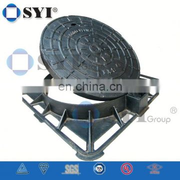 Heavy Duty Cast Iron Manhole Cover with Frame