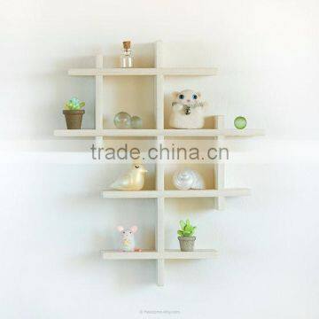 Accept OEM unfinished wooden wall shadow box