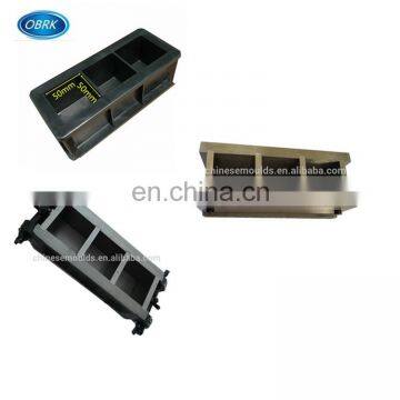 Тройной бетонный кубический формуляр для цемента (из стали/чугуна/пластика) photo-3