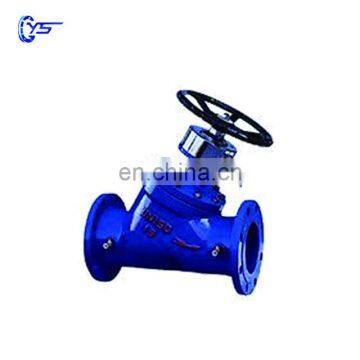 High quality Flanged Ductile iron Digital lock balance valve