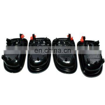 4PCS Black Interior Door Handles Front Rear Left Right For 1993-97 Corolla