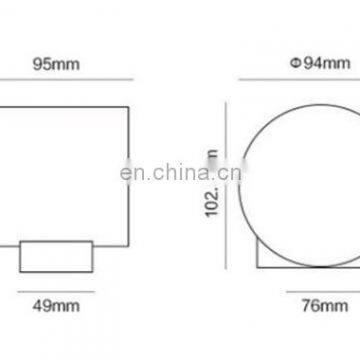 Super Bright For Garage Door Way Corridor 20W Cylinder LED Outside Wall Lights photo-2