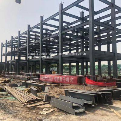 Steel Frame Structure Prefabricated Light Steel Structure Muti Storey Workshop photo-4