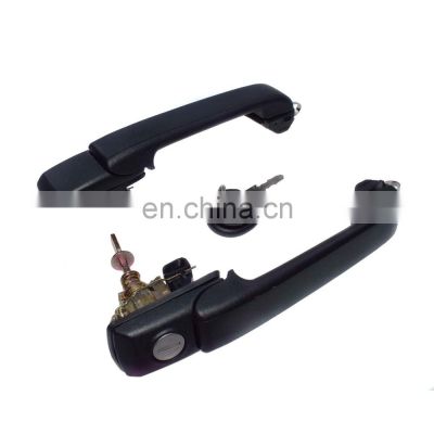 Free Shipping!2 X for Volkswagen Outside Outer Exterior Door Handle with keys Front Left Right