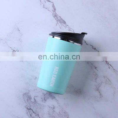 Direct Drinking Classic Modern Stainless Steel Portable Travel Mugs Sustainable Western OUTDOOR Coffee Mug Double Walled Cups photo-4