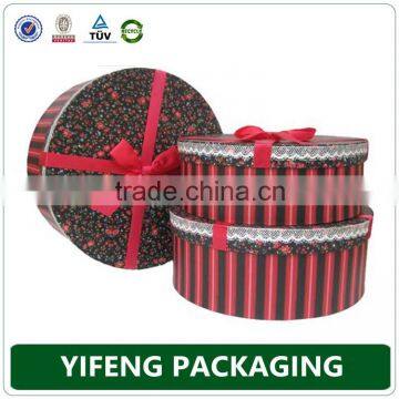 round Hat Box/Round Gift Boxes /Recycled Round Gift Boxes