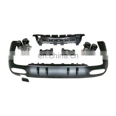 For Mercedes Benz C257 AMG CLS53 Coupe Diffuser and Tailpipe Black Package Models 2019-2020 photo-3