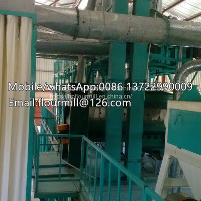 30 Ton per Day Wheat Grinder Machine Rice Milling Machine Flour Milling Machine Production Line photo-3