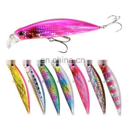 9.5cm 30g Hard Plastic Long Casting Longline Fishing Lure M30 Heavy Sinking Minnow