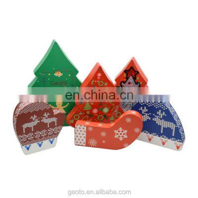 Customized Shaped Paper Christmas gift packaging Shape Box