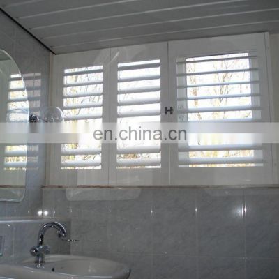 Beautiful price glass window blinds with screen