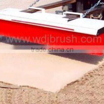 Building site cleaning brush forklift brush