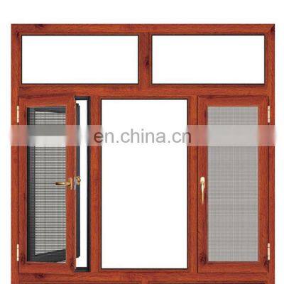 mosquito net mesh aluminum frame casement window