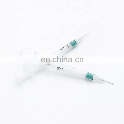 Medical disposable auto disable AD syringe