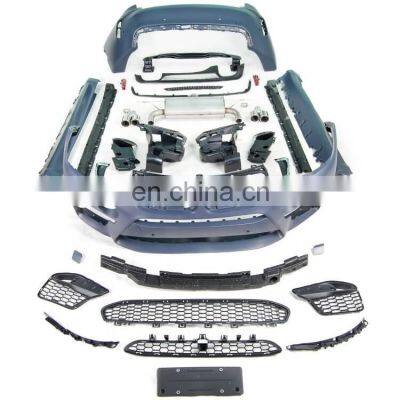 X6m Body Kit CAR BumperS Exhaust PIPE Grille Rear Diffuser WIDEBODY Bodykit for Bmw X6m F86 X6 F16 MT 2015