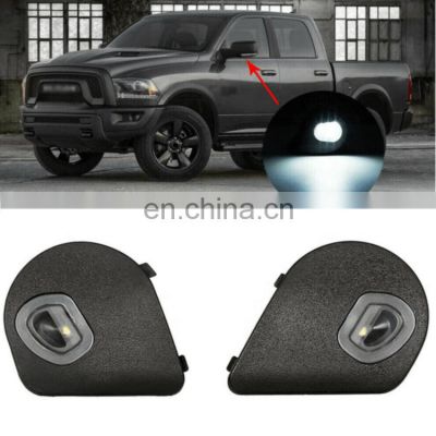 OEM 68087238AA 68087239AA Car LED Side Mirror Puddle Lights for Dodge Ram 1500 2500 3500 4500 5500 Truck 2010-2019