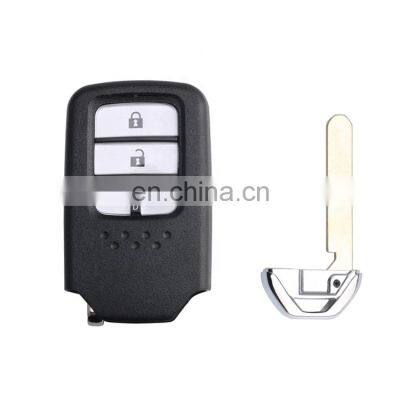 Keyless 4 Button Car Remote Smart Key Case Shell Blank Fob Fit For Honda CRV / URV