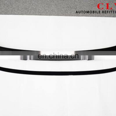 CLY Spoiler For 2017-2021 BMW G30 520li 525li 530li 5 Series MP Rear Wing Black Spoiler ABS Gloss Black Rear Spoiler photo-4
