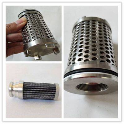 Hydraulic bracket filter element - mechanical equipment hydraulic oil filter element