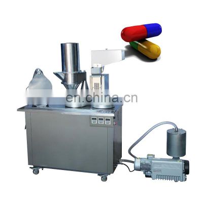 Pharmaceutical powder granule manual small semi automatic capsule filling machine