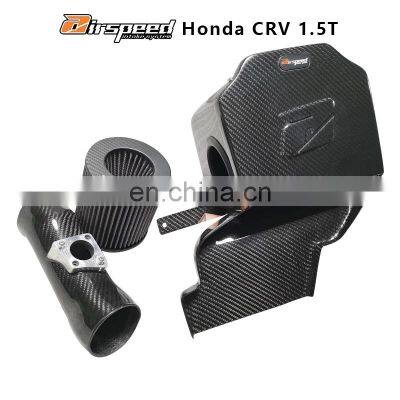 More Effectively Auto Parts 100% Dry Carbon Fiber Material Cold Air Intake Kit For Honda CRV 1.5T