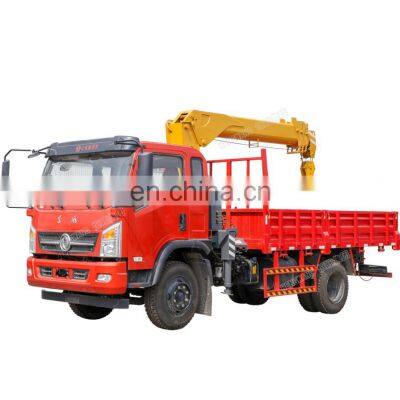 Best price for HW self-made truck crane with cargo body 5 ton 7 ton 10 ton 16 ton in stock