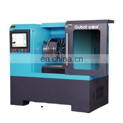 Gubot brand vertical diamond cutting alloy wheel cnc lathe  cnc lathe for alloy wheels