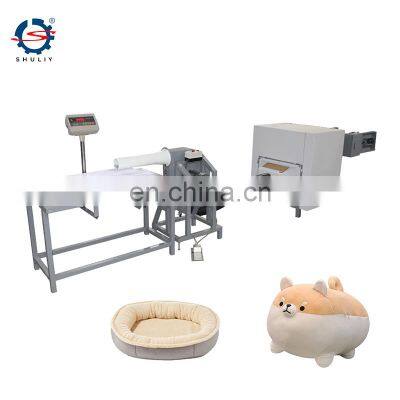 Highest cost-effective pillow cotton filling cushion fiber filling machine Plush  toy stuffing making machine