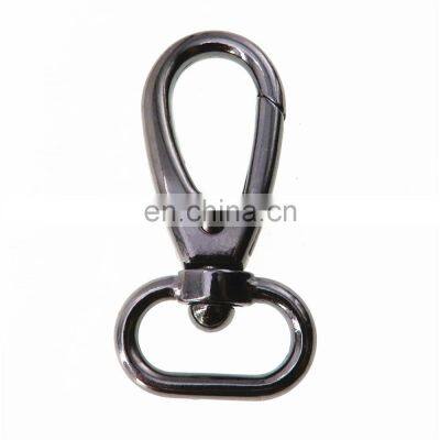 25MM Gunmetal  Dog Collar hardware Metal snap hook Quick Sider