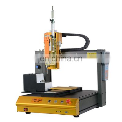 Automatic three-axis locking screw machine platform electronic products instrumentation desktop screwing equipment