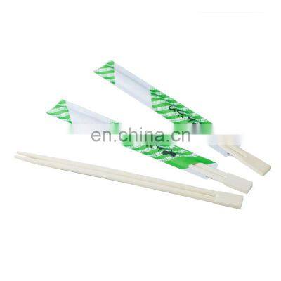 Paper Packed Disposable Natural Bamboo Chopsticks Sushi Stick With Customized Logo