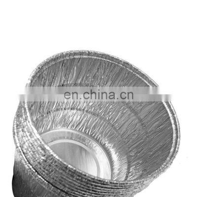 Grill Grease Bucket Liner Disposable Drip Bucket Liner Round Square Food Container Aluminum Foil Container photo-2
