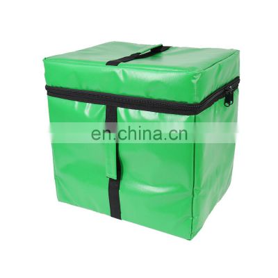 Acoolda Insulated Motorcycle Cooler Food Pizza Green Delivery Bag