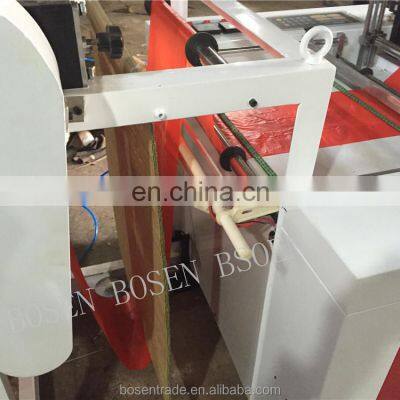 One Line Hot Cutting Vest t Shirt Bag Making Machine photo-5